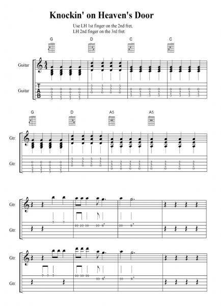 Bob Dylan-Knockin' on heaven's door